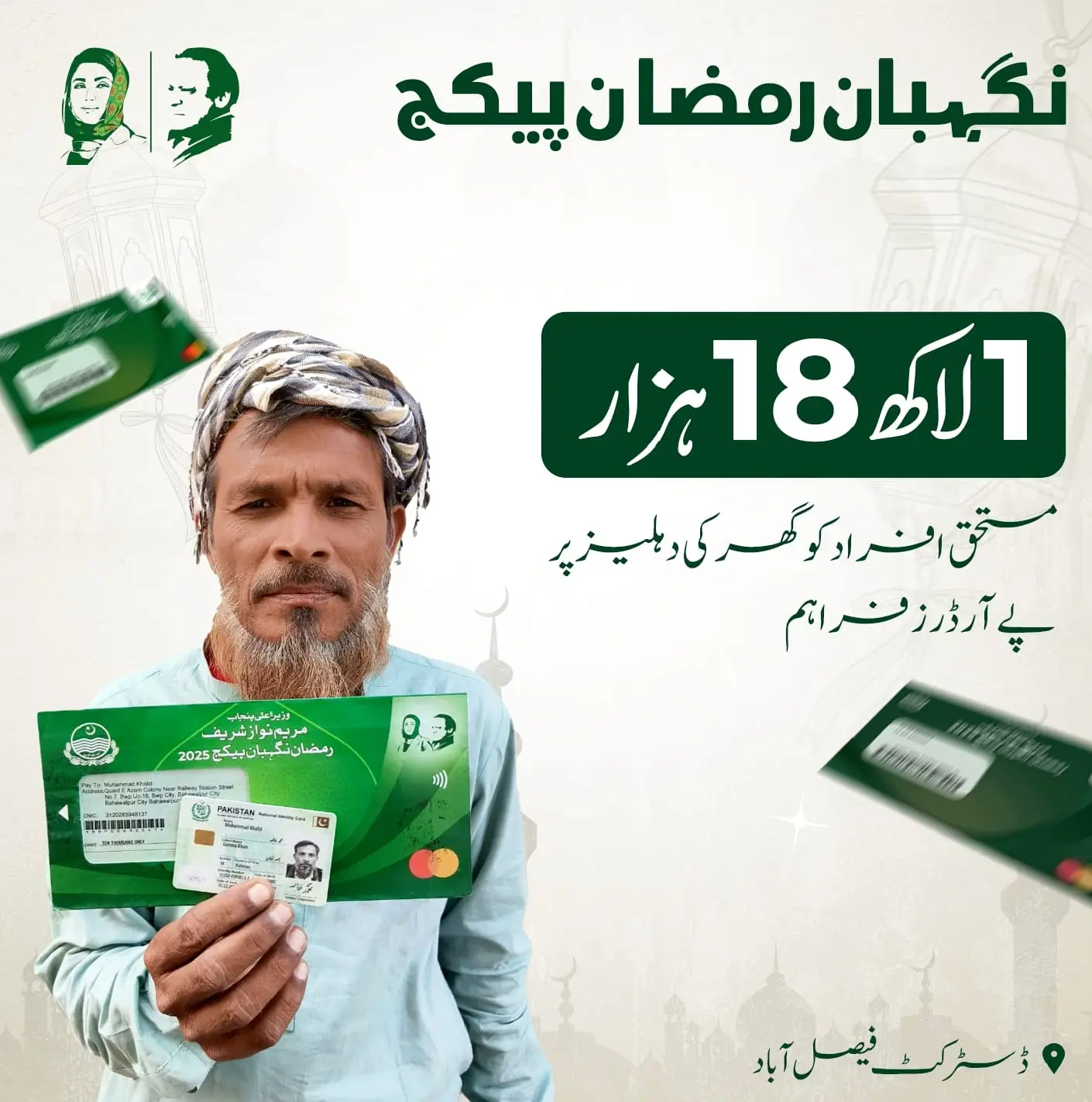 CM Punjab 10000 Ramzan Package 2025 Advertisement